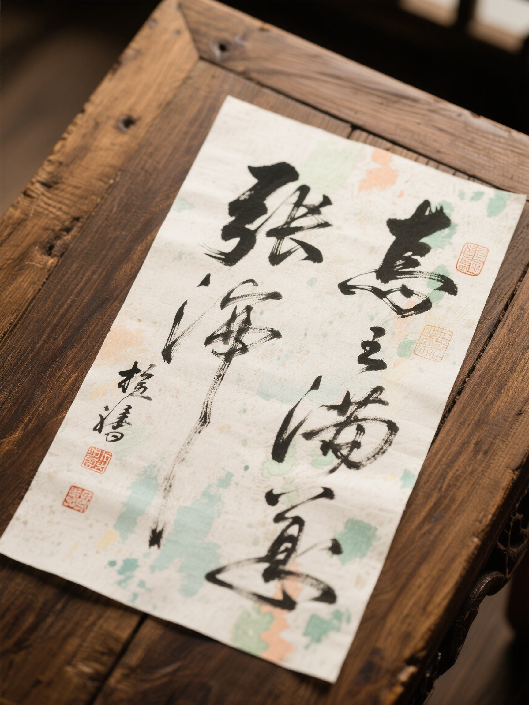 我说要做个张旭风格，你看到底像不像